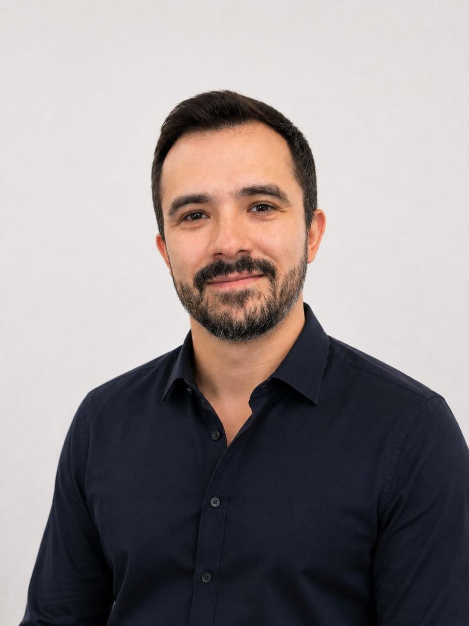 Retrato de Eduardo Velasco Stock